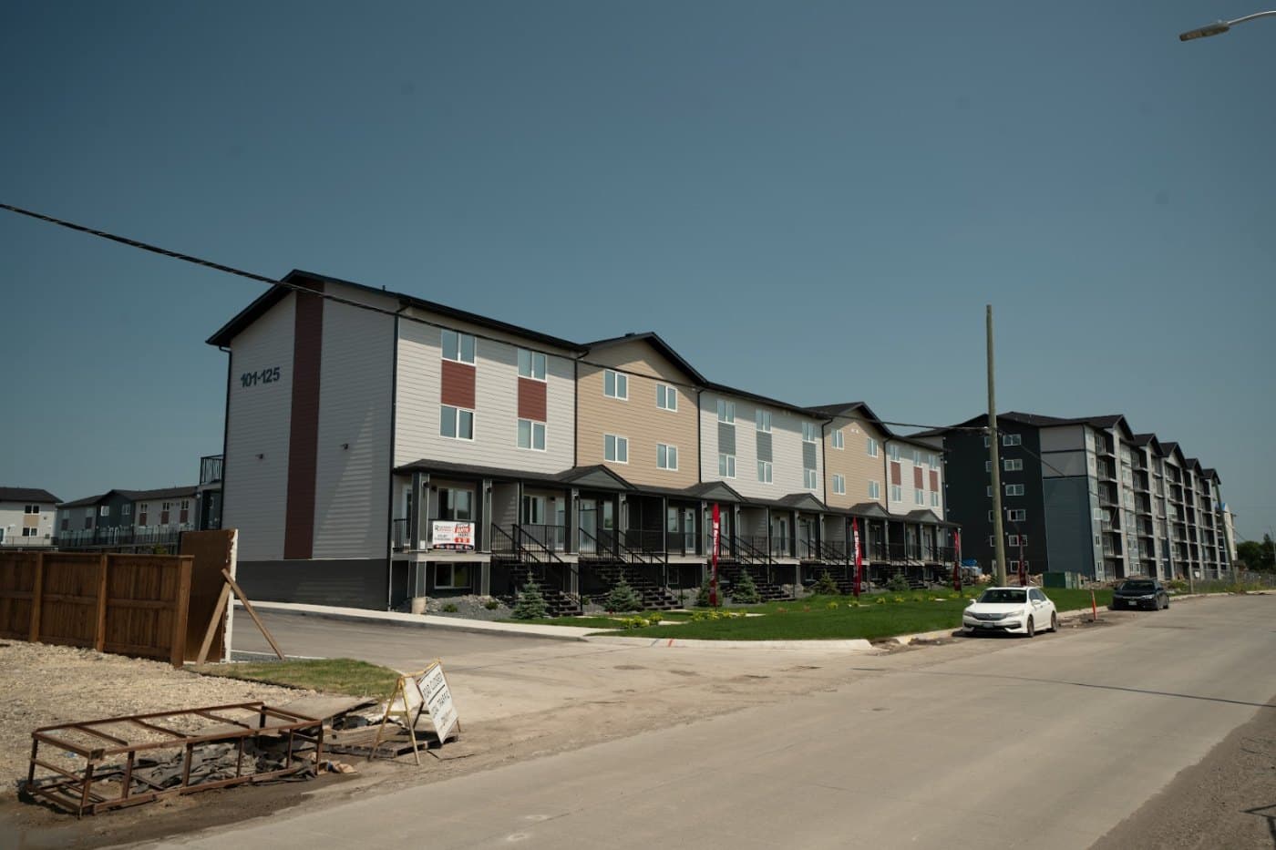 Multi-unit residential buildings plumbed by Group 3 Plumbing in Winnipeg