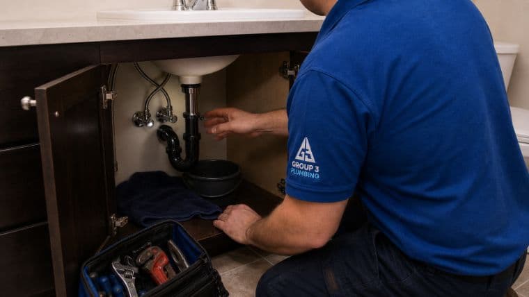 Under-sink repair