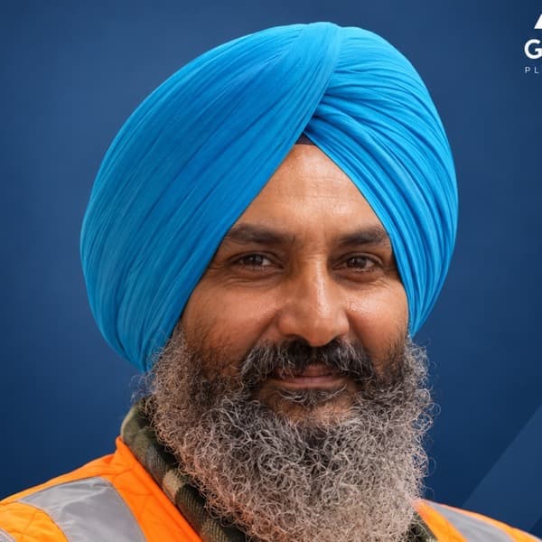 Gursewak Singh Grewal, co-founder of Group 3 Plumbing